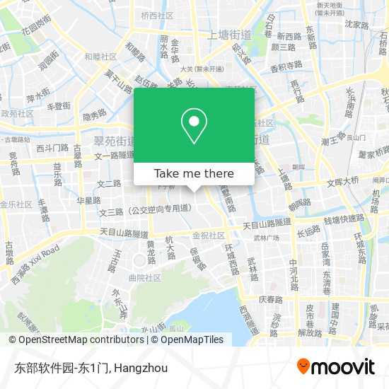 东部软件园-东1门 map