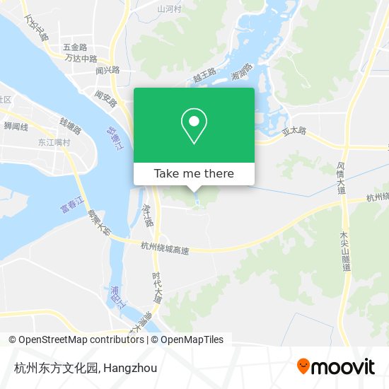 杭州东方文化园 map