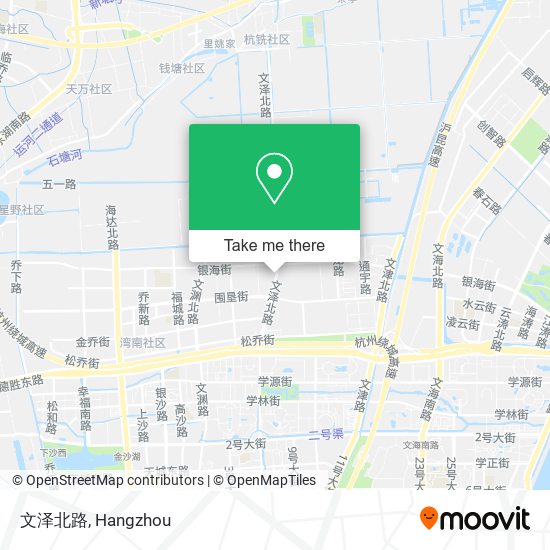 文泽北路 map