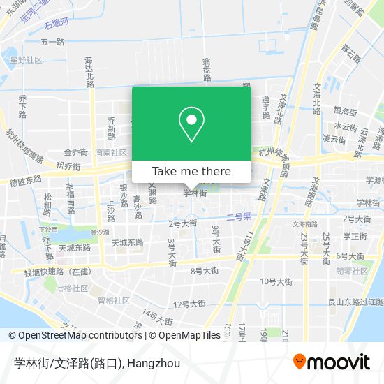 学林街/文泽路(路口) map