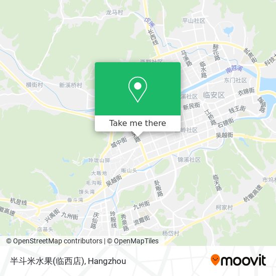 半斗米水果(临西店) map
