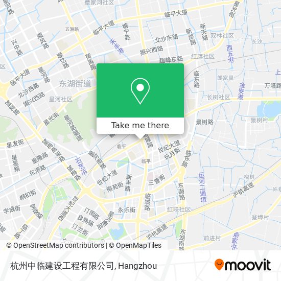 杭州中临建设工程有限公司 map