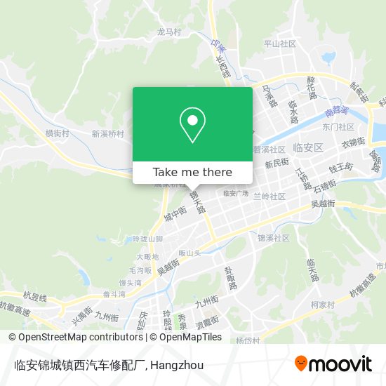 临安锦城镇西汽车修配厂 map