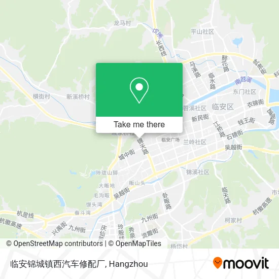 临安锦城镇西汽车修配厂 map