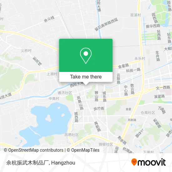 余杭振武木制品厂 map