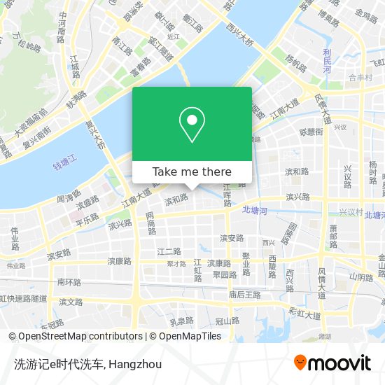 洗游记e时代洗车 map