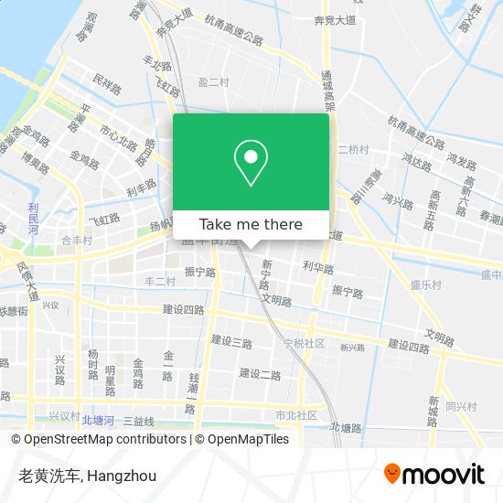 老黄洗车 map