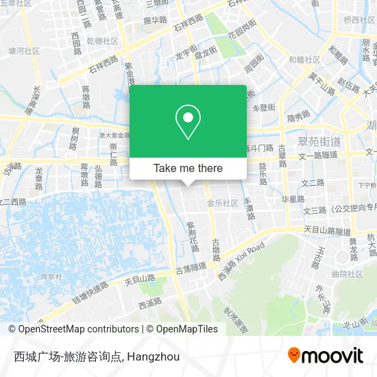 西城广场-旅游咨询点 map