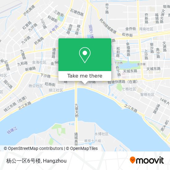 杨公一区6号楼 map