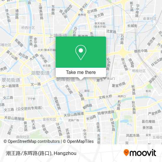 潮王路/东晖路(路口) map