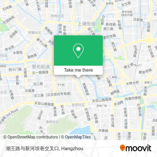 潮王路与新河坝巷交叉口 map