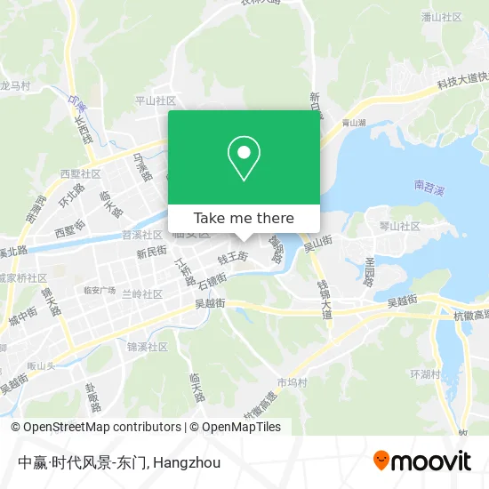 中赢·时代风景-东门 map