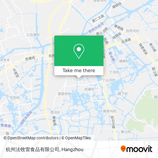 杭州法牧雷食品有限公司 map