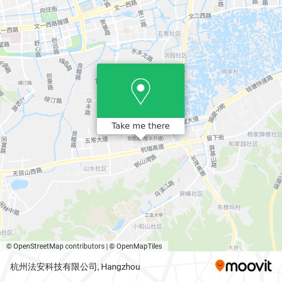 杭州法安科技有限公司 map