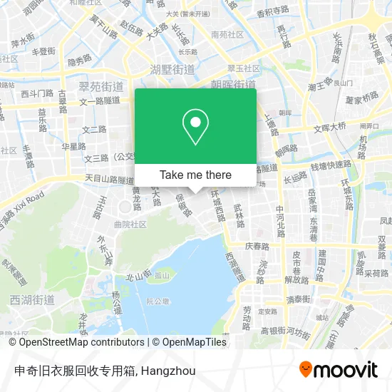 申奇旧衣服回收专用箱 map