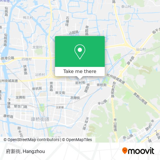 府新街 map