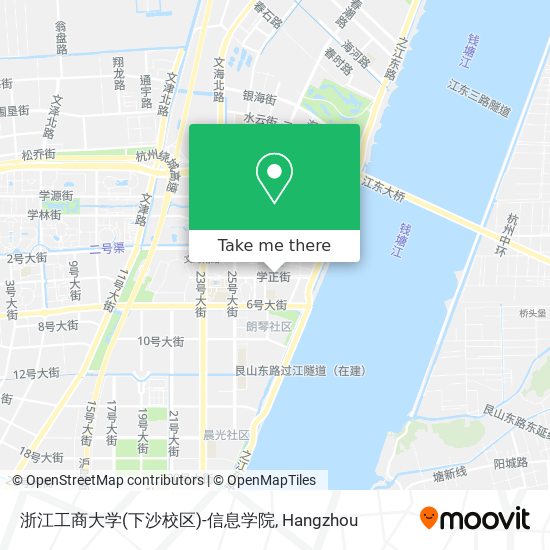 浙江工商大学(下沙校区)-信息学院 map
