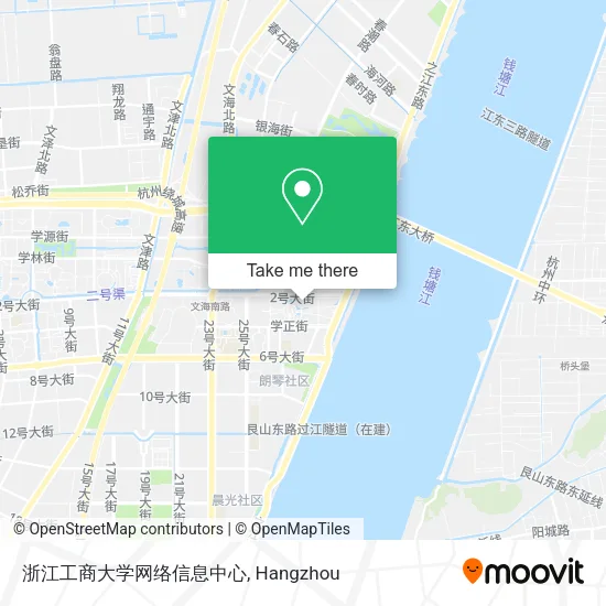 浙江工商大学网络信息中心 map
