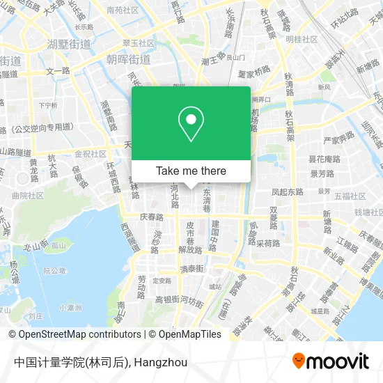 中国计量学院(林司后) map