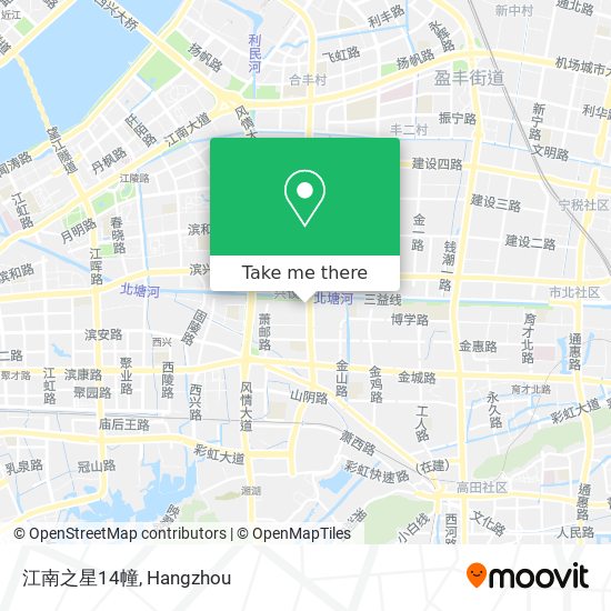 江南之星14幢 map