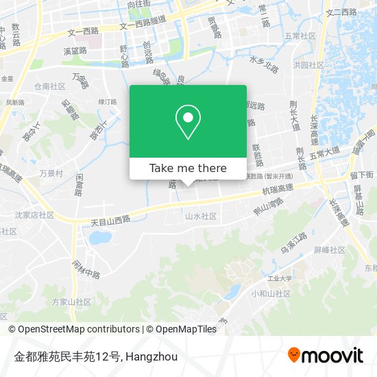 金都雅苑民丰苑12号 map