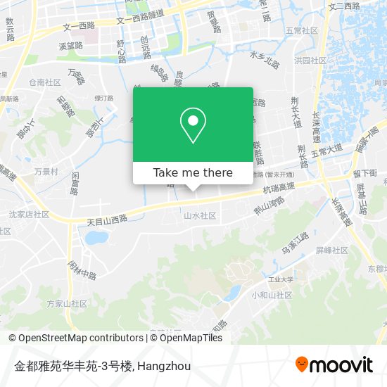 金都雅苑华丰苑-3号楼 map