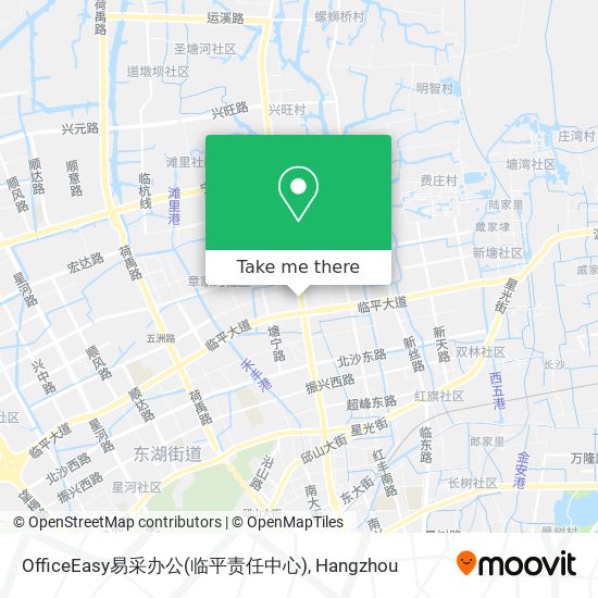 OfficeEasy易采办公(临平责任中心) map