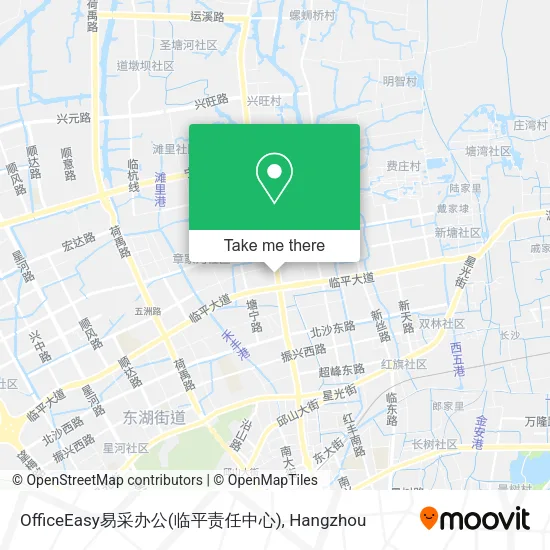 OfficeEasy易采办公(临平责任中心) map