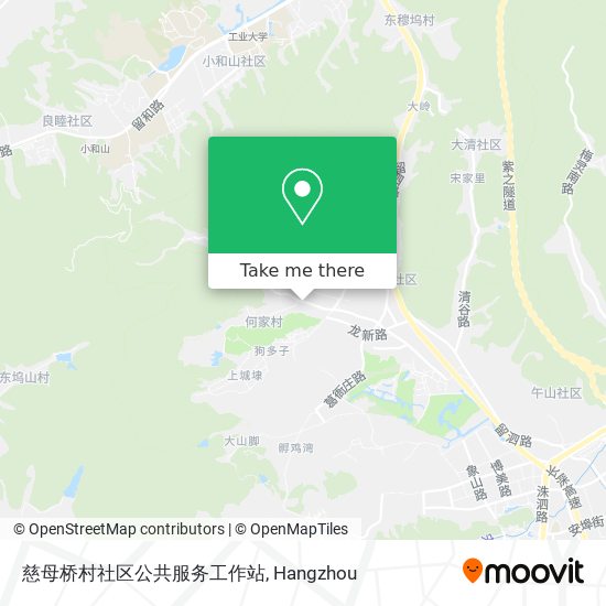 慈母桥村社区公共服务工作站 map