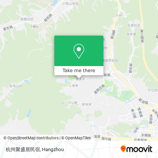 杭州聚盛居民宿 map