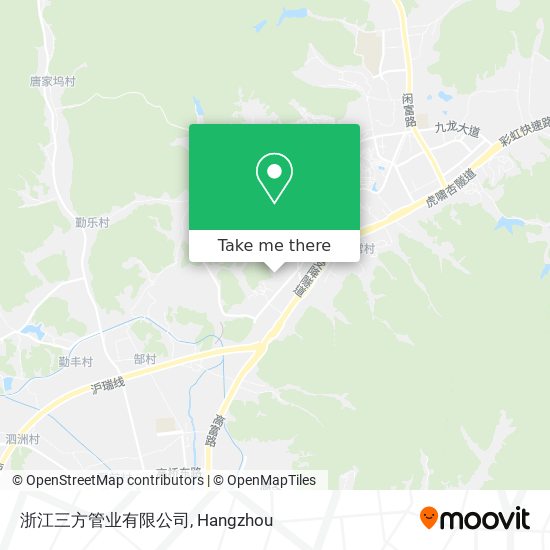 浙江三方管业有限公司 map