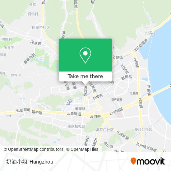 奶油小姐 map