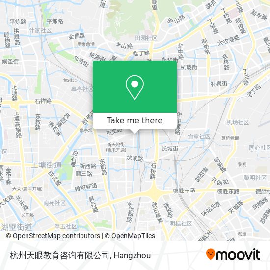 杭州天眼教育咨询有限公司 map