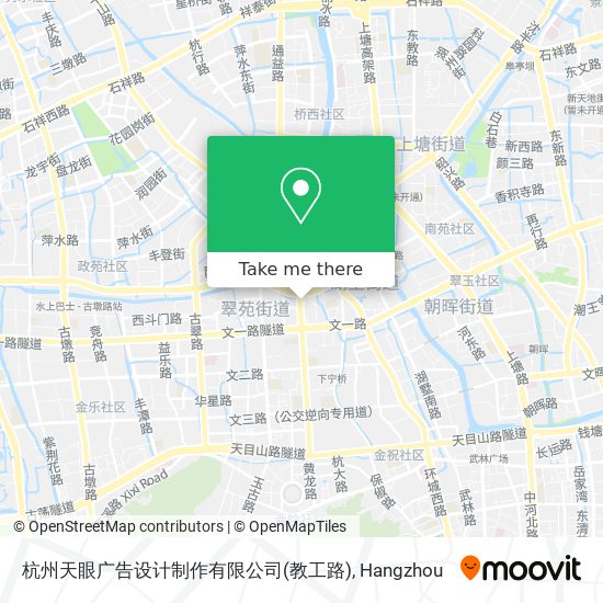 杭州天眼广告设计制作有限公司(教工路) map