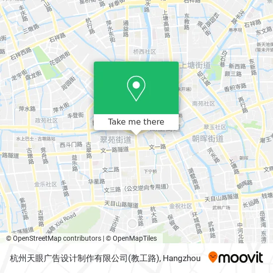 杭州天眼广告设计制作有限公司(教工路) map
