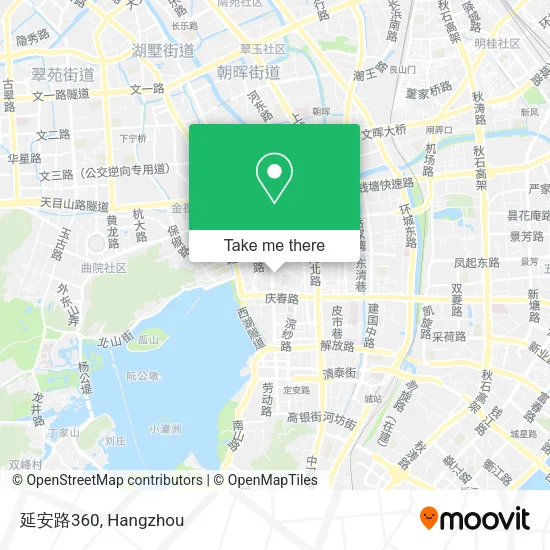 延安路360 map