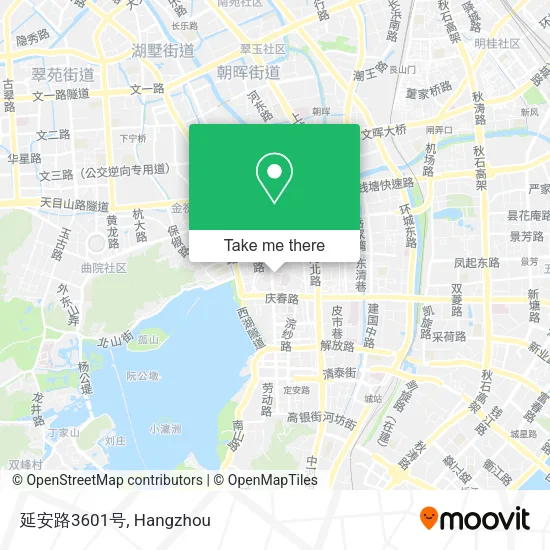 延安路3601号 map