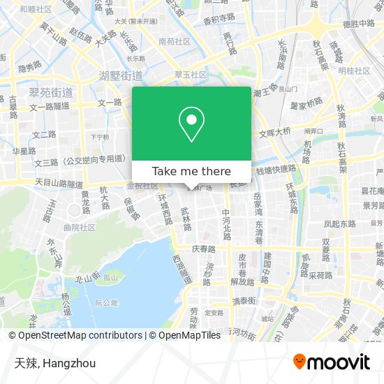 天辣 map