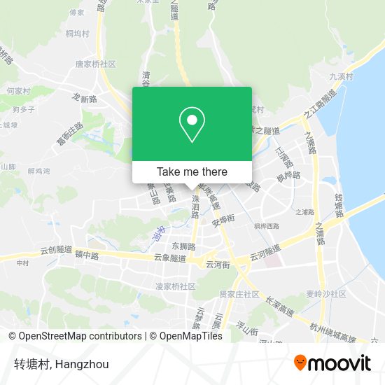 转塘村 map