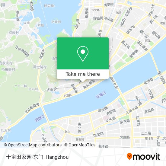 十亩田家园-东门 map