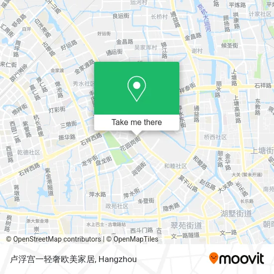 卢浮宫一轻奢欧美家居 map