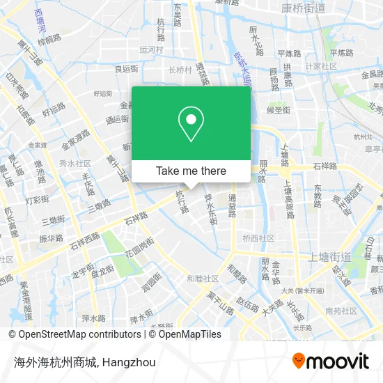 海外海杭州商城 map