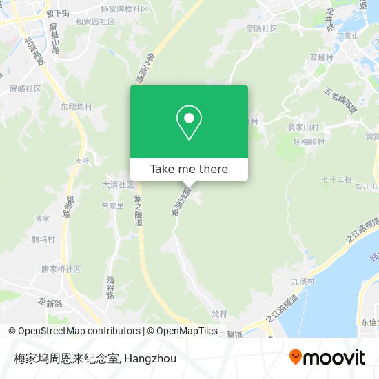 梅家坞周恩来纪念室 map