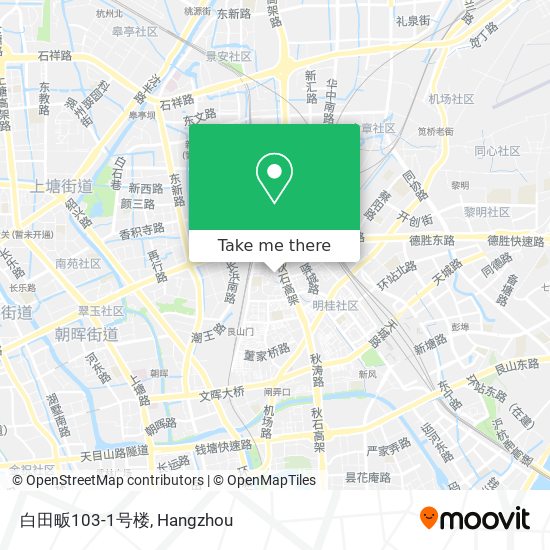 白田畈103-1号楼 map