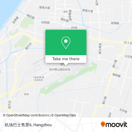 机场巴士售票6 map