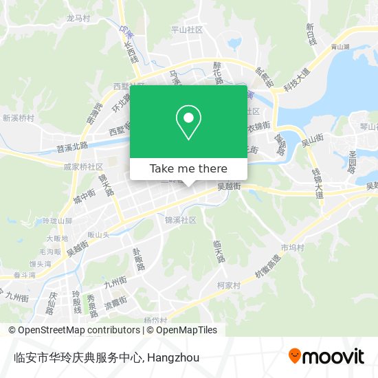 临安市华玲庆典服务中心 map
