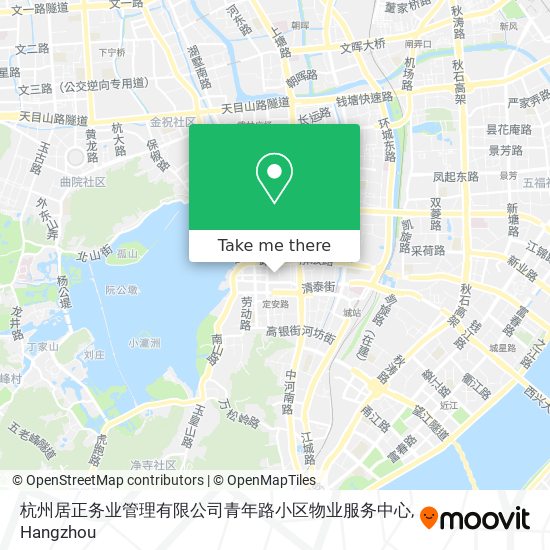 杭州居正务业管理有限公司青年路小区物业服务中心 map