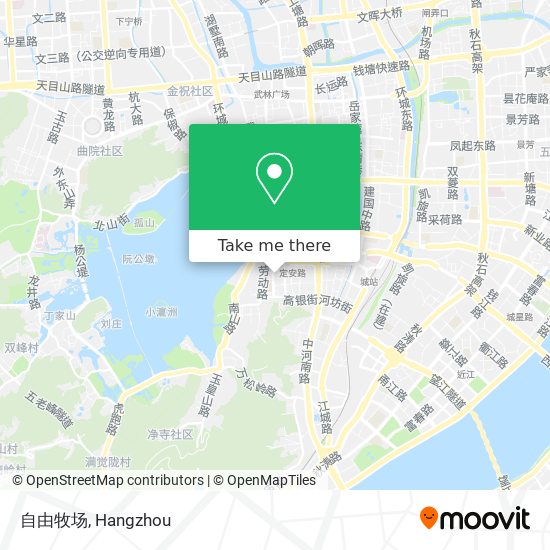 自由牧场 map