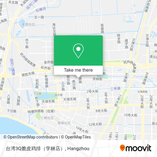 台湾3Q脆皮鸡排（学林店） map