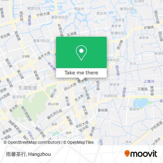 雨馨茶行 map